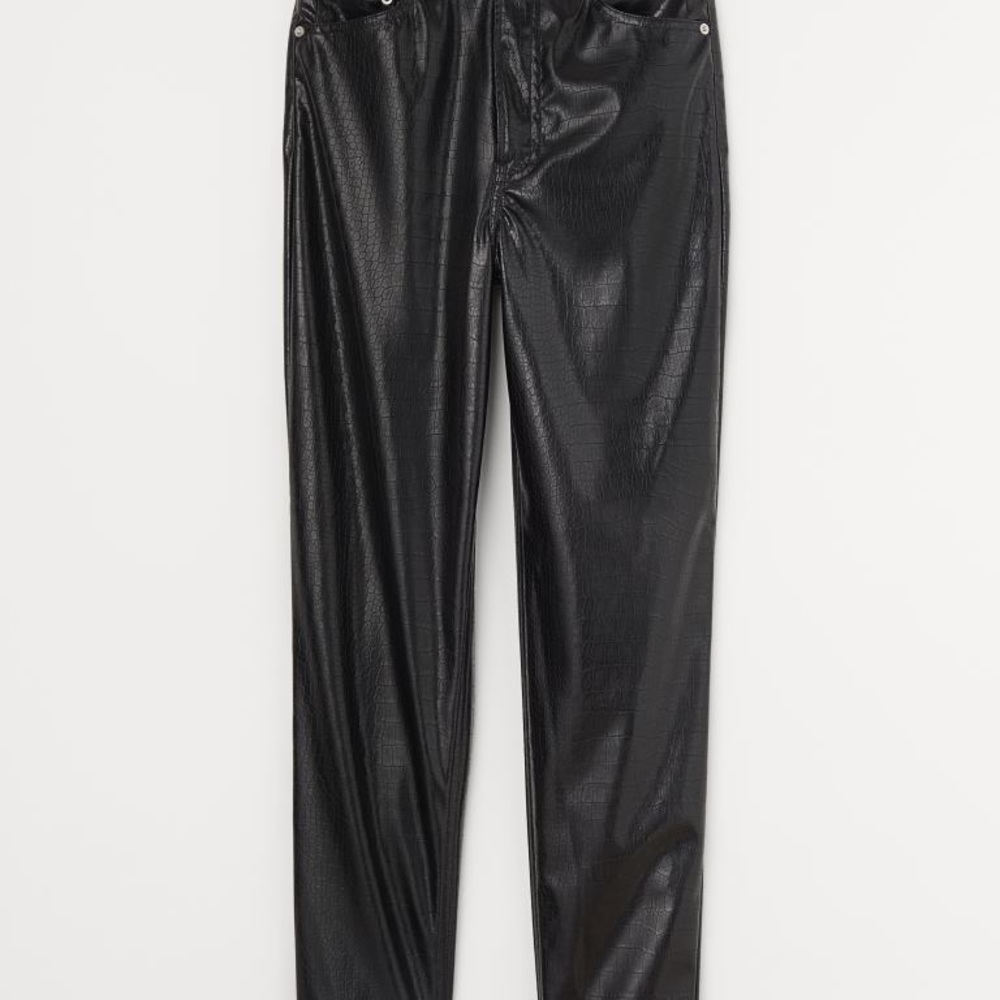 Faux Leather Pants